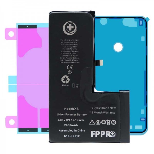 iPhone XS Battery | FP Pro - With Adhesive Kit
